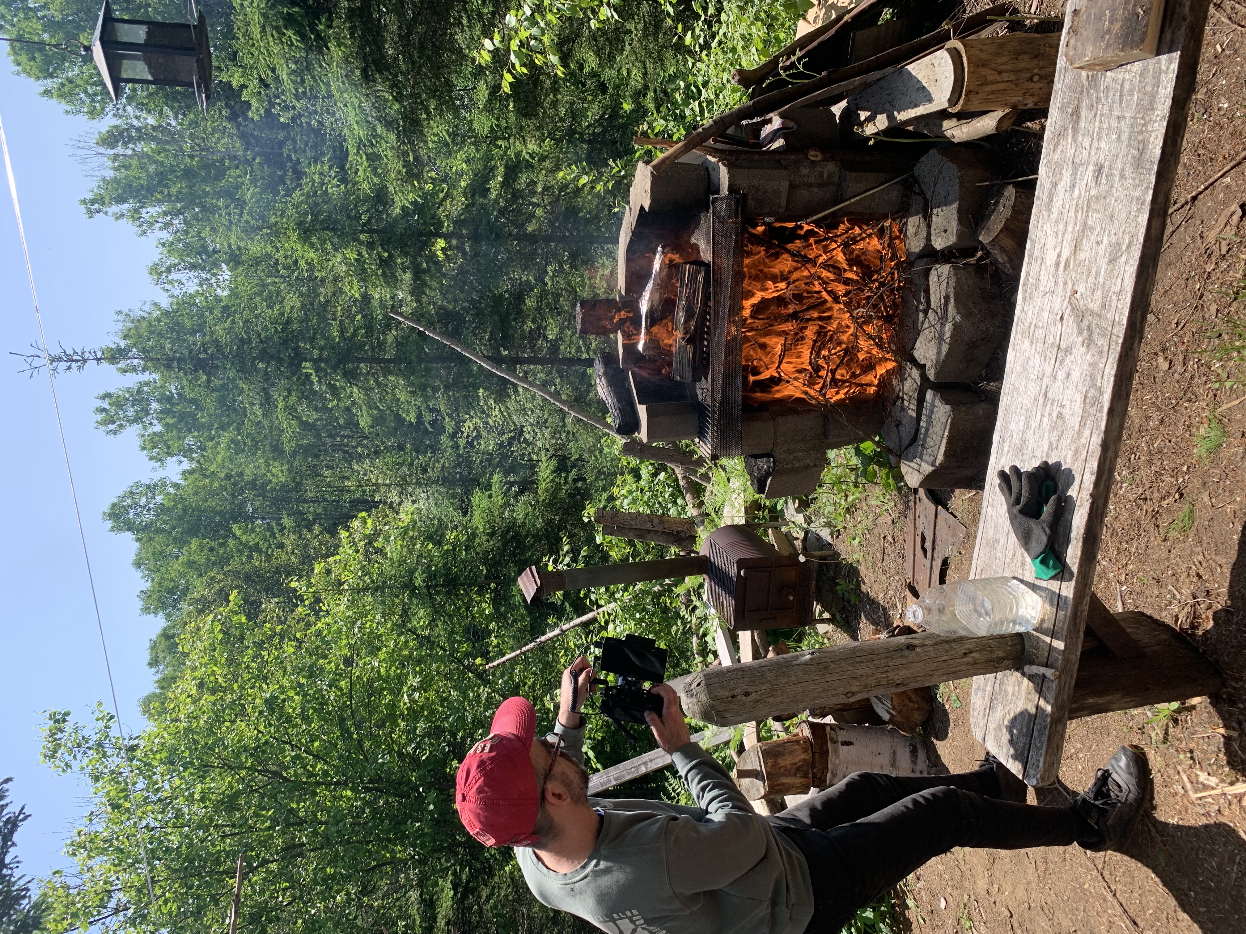 Artiste en résidence - coin feu